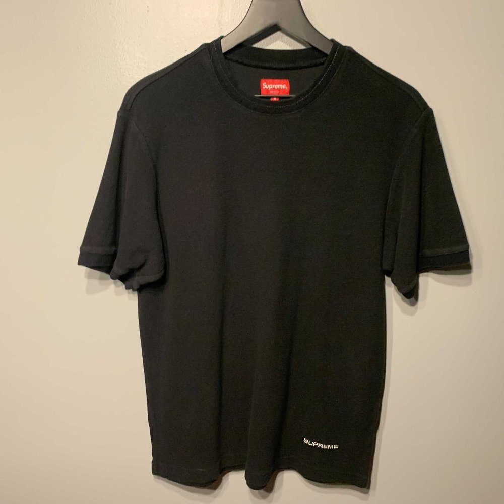 Supreme Waffle Ringer - Black - Medium